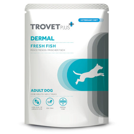 Trovet - Plus Dog Adult Dermal Hydrolyzed Fish 100gr - 