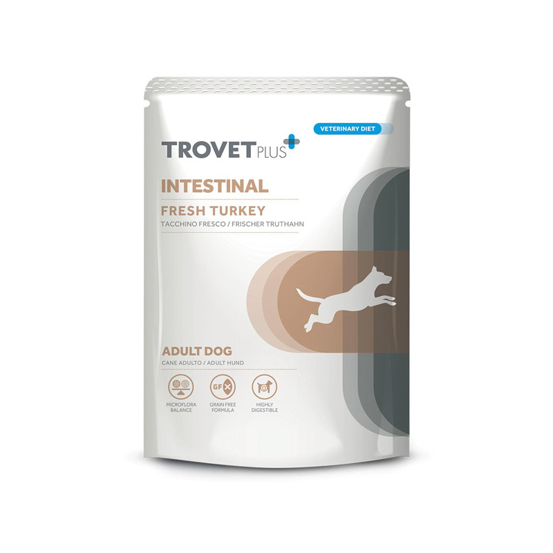 Trovet - Plus Dog Adult Intestinal Dinde frais 100gr Trovet - Plus Dog Adult Intestinal Dinde frais 100gr