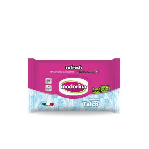 INODORINA lingettes talc 40 pièces