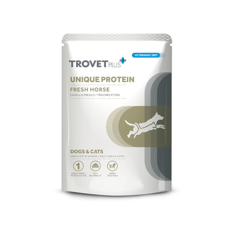 Trovet - Plus Dog Adult Unique Protein Cavallo Fresco 100gr