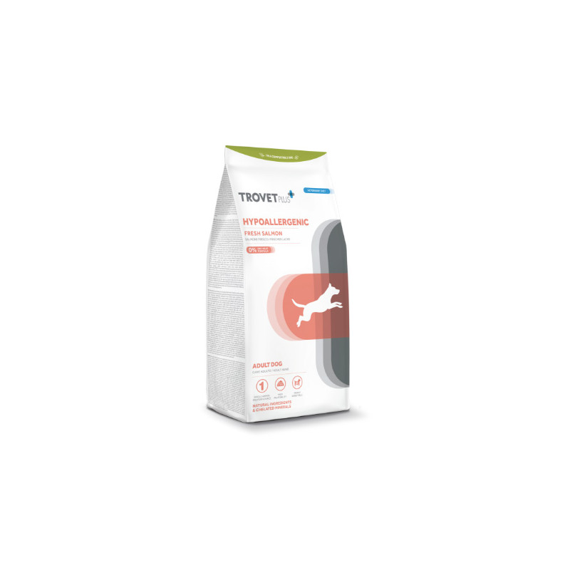 Trovet - Plus Dog Adult Hypoallergenic Saumon frais 3kg Trovet - Plus Dog Adult Hypoallergenic Saumon frais 3kg