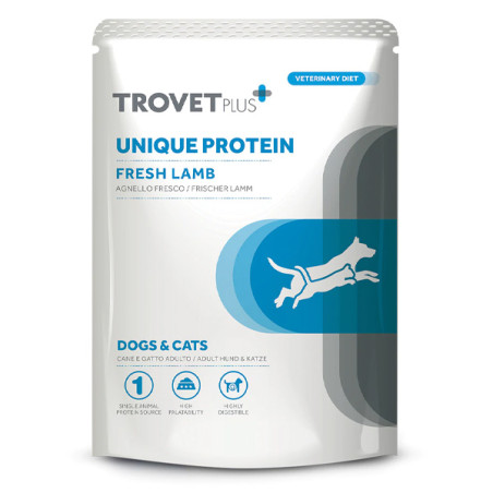 Trovet - Plus Dog Adult Unique Protein Agnello Fresco 100gr - 