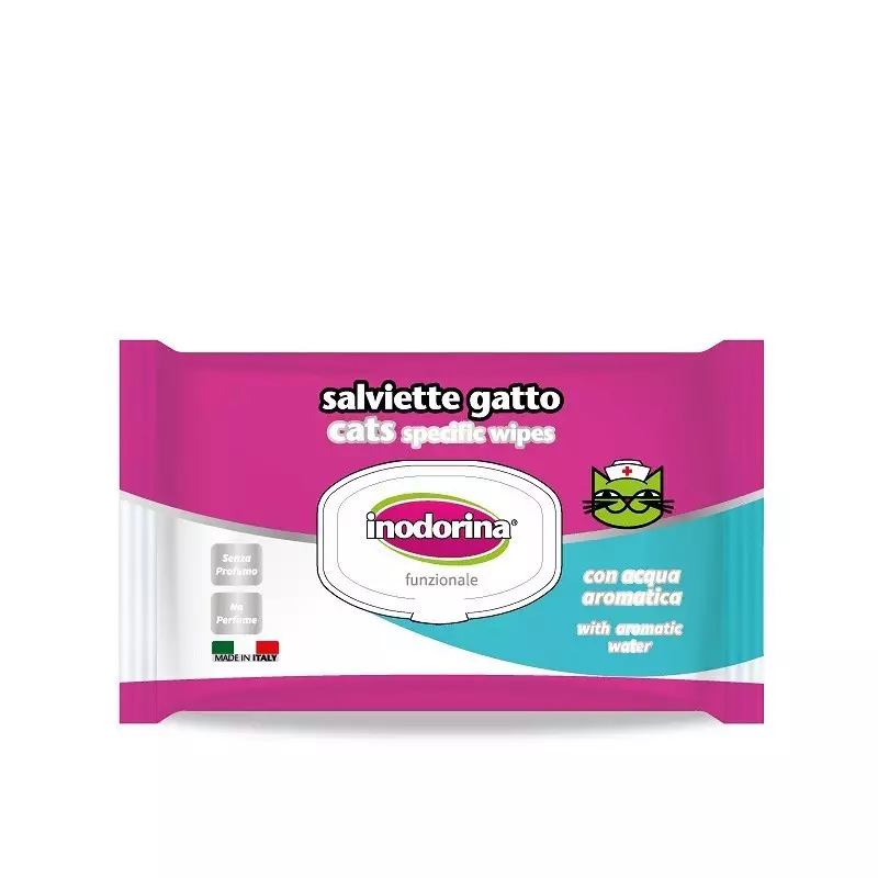 INODORINA CAT WIPES 40 pcs. INODORINA CAT WIPES 40 pcs.
