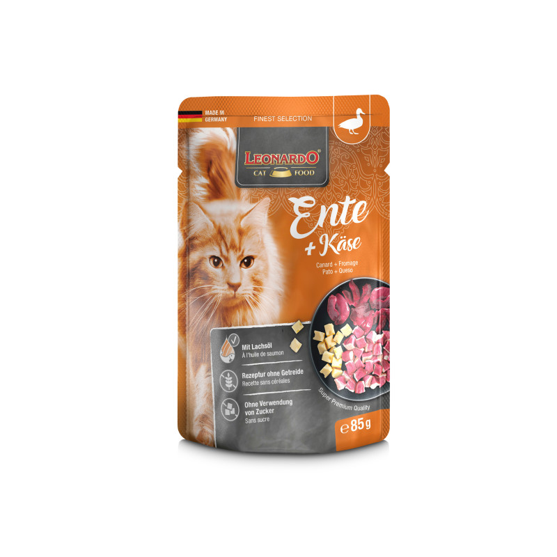 Leonardo Canard + Fromage 85 g (Sachet) Leonardo Canard + Fromage 85 g (Sachet)