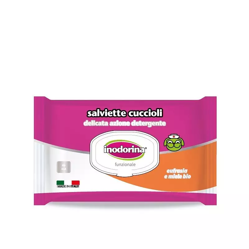 INODORINA SALVIETTE CUCCIOLI 40 pz.