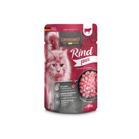 Leonardo Reines Rindfleisch 85 gr. (Beutel) - 