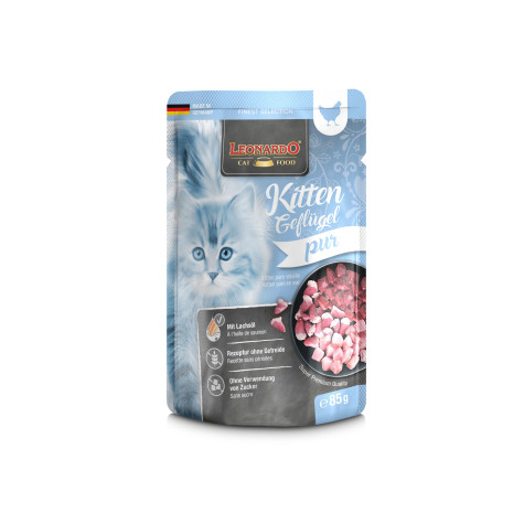 Leonardo Kitten Pollame 85 g (Sachet)