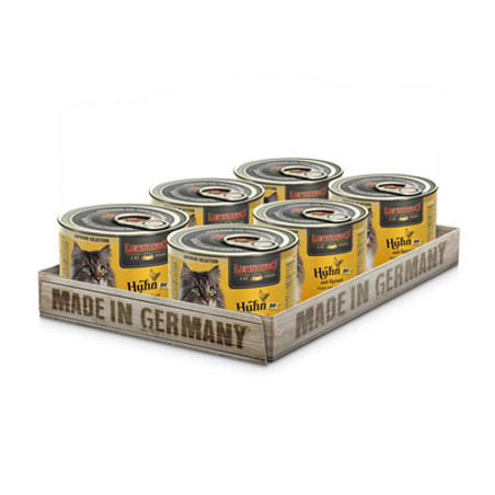 LEONARDO SUPERIOR Dose Huhn mit Spinat 200 Gr - 