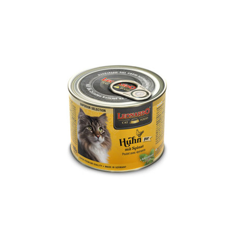 LEONARDO SUPERIOR boîte Poulet avec Spinaci g 200
