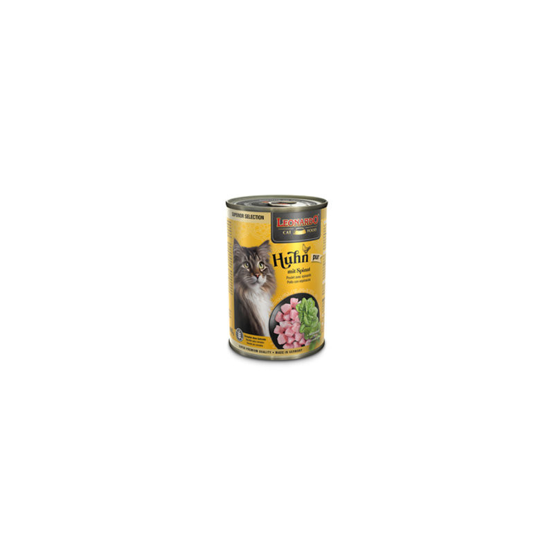 LEONARDO SUPERIOR lattina Pollo con Spinaci Gr 400