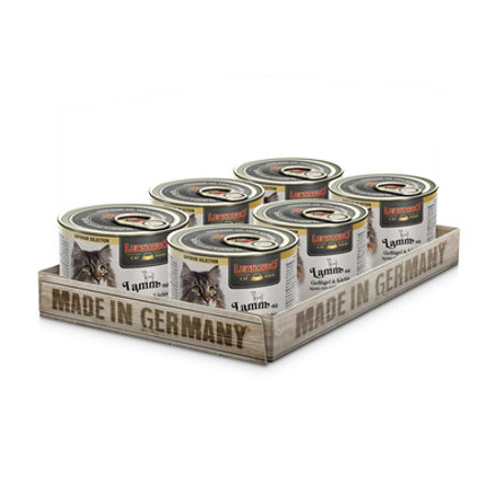 LEONARDO SUPERIOR Dose Lamm mit Geflügel und Kürbis 200 Gr - 