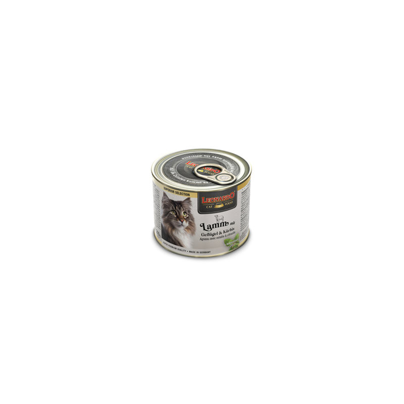 LEONARDO SUPERIOR can Lamb with Poultry & Pumpkin 200 Gr