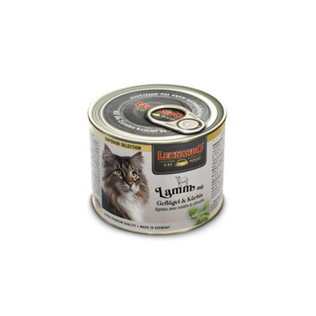 LEONARDO SUPERIOR lattina Agnello con Pollame & Zucca Gr 200 - 