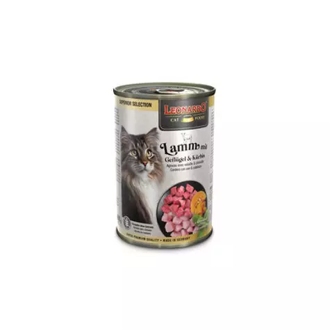 LEONARDO SUPERIOR Dose Lamm mit Geflügel und Kürbis 400 Gr - 