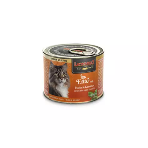 LEONARDO SUPERIOR lattina Anatra on Pollo & carote Gr 200 -