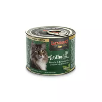 LEONARDO SUPERIOR can Turkey with Trout & Cranberries Gr 200 - 