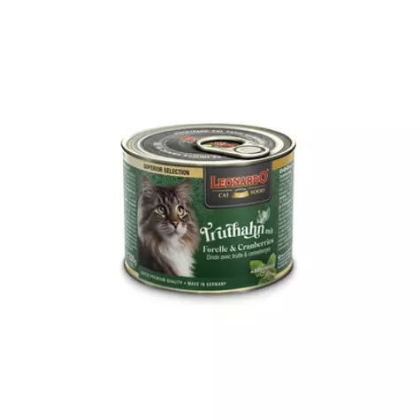 LEONARDO SUPERIOR lattina Tacchino con Trota & Mirtilli rossi Gr 200 - 