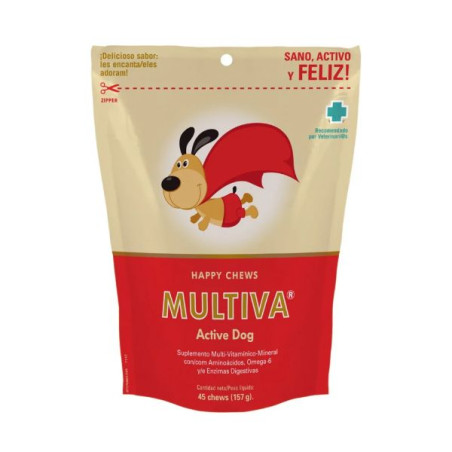 Vetnova - MULTIVA® Active Dog 45 Kauartikel - 