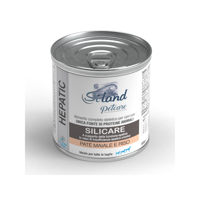 Aurora Biofarma - Siland Dog Adult Silicare Paté Porc et Riz 300gr