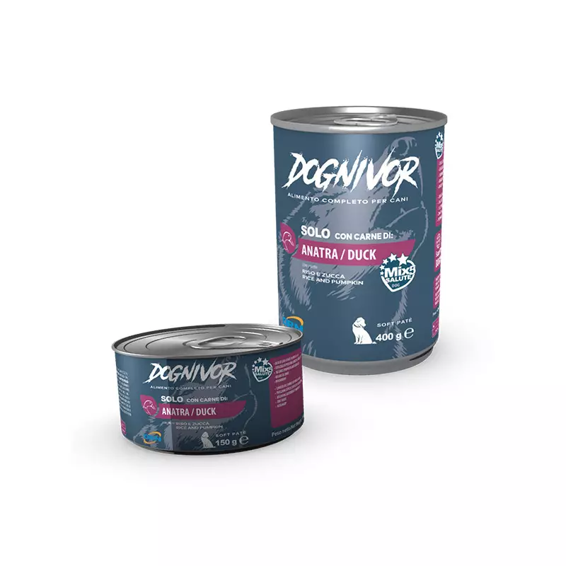 Drn - Dognivor Adult Anatra Riso e Zucca 150 gr