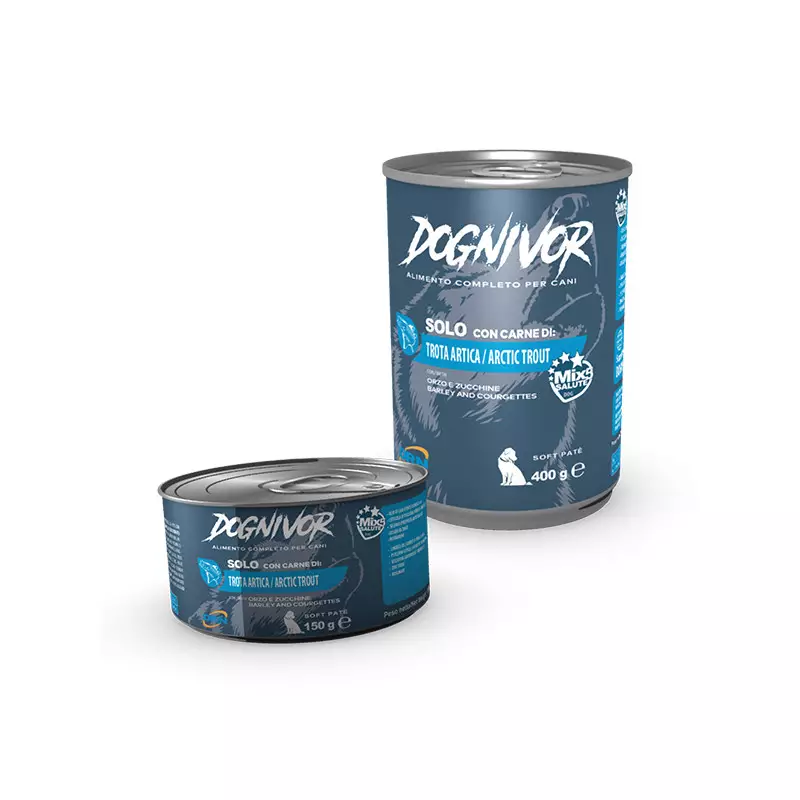 Drn - Dognivor Adult Arctic Trout Gerste und Zucchini 150 gr