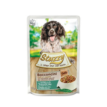 STUZZY DOG Veal and Green Beans in Jelly 100 gr. - 