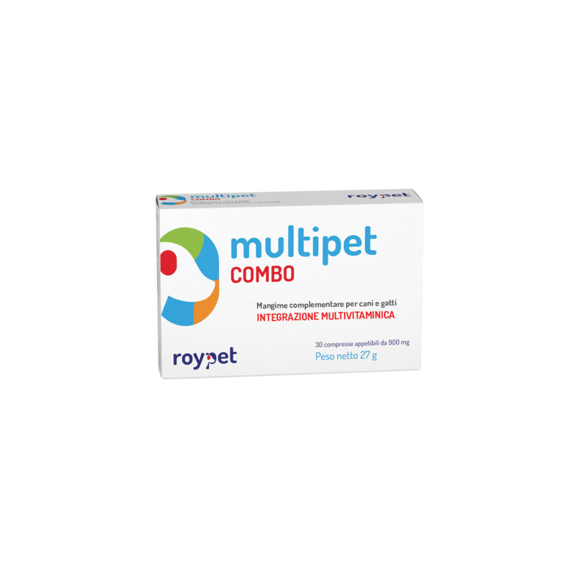 Roypet - Multipet Combo pour cani et gatti 30 comprimés