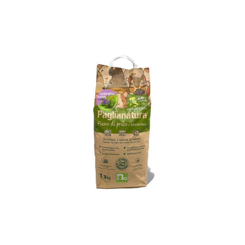Paglianatura Foin Di Prato avec Herbe Medica 1,3 kg Paglianatura Foin Di Prato avec Herbe Medica 1,3 kg