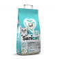 SANICAT Klumpendes Katzenstreu aus weißer Baumwolle, 10 Liter