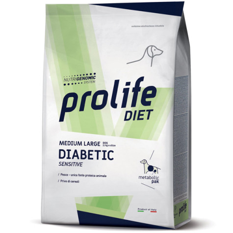 Prolife Diabetic per Cane 8 KG - 