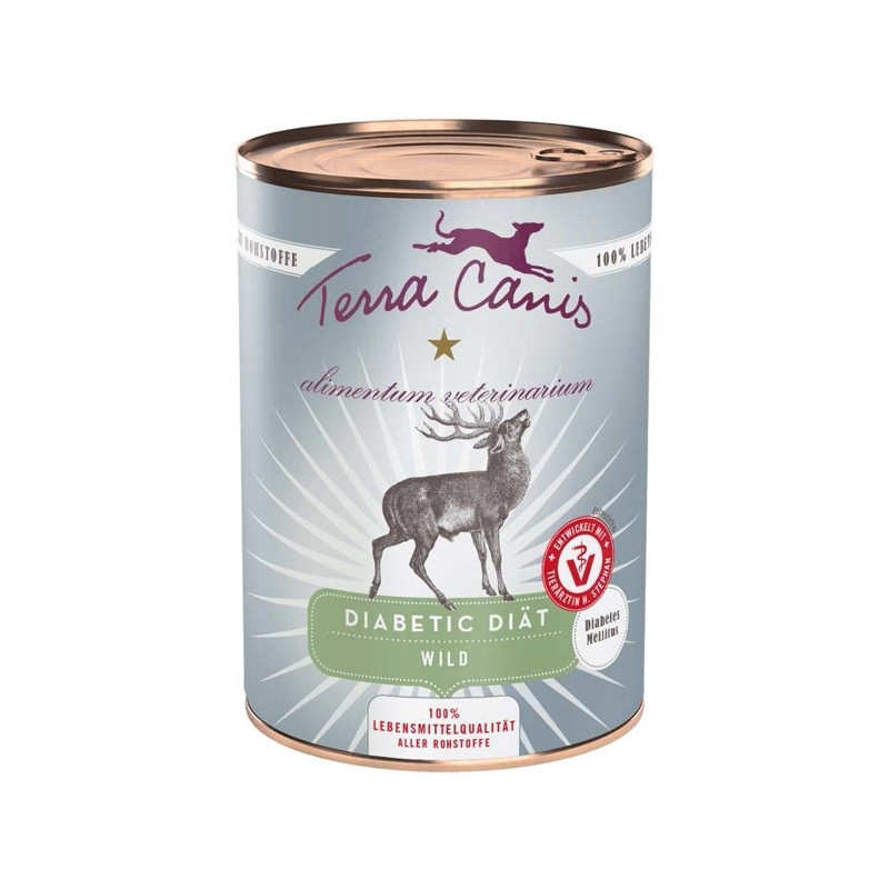 Terra Canis - Alivet Diabetic Gibier 6 x 400 g. Terra Canis - Alivet Diabetic Gibier 6 x 400 g.