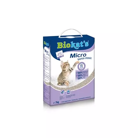 Gimborn Italia - Biokat's Micro White Classic Clay 7KG - 