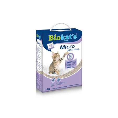 Gimborn Italia - Biokat's Micro Bianco Classic Argilla 7KG - 