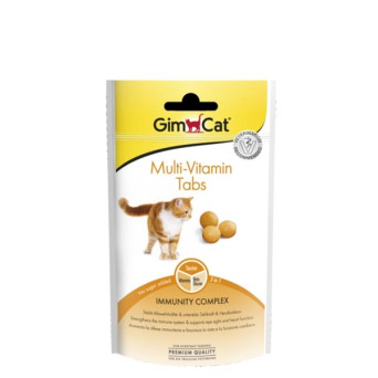 Gimborn Italia - GimCat Multi-Vitamin Tabs 40 gr -