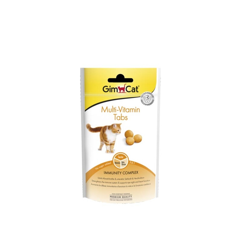 Gimborn Italia - GimCat Multi-Vitamin Tabs 40 g Gimborn Italia - GimCat Multi-Vitamin Tabs 40 g