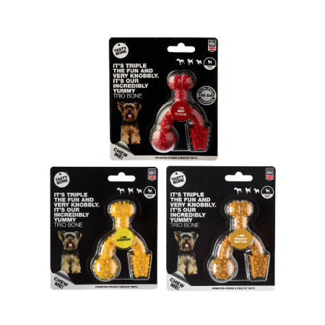 tastybone - Nylon Trio Bone Toy Rind