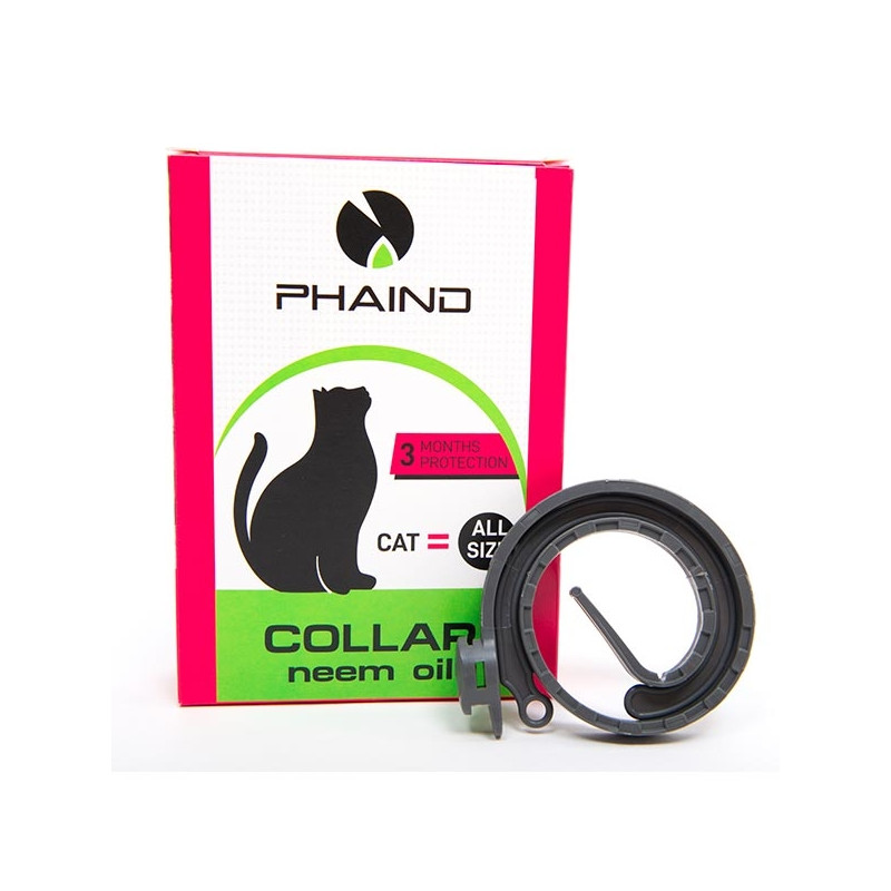 Faind - Phaind Collar per Gatti con Neem Oil