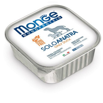 MONGE Natural Superpremium Monoproteico Solo Anatra 150 gr. - 
