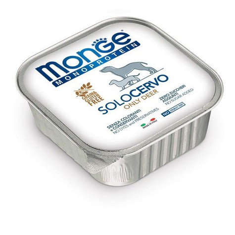 MONGE Natural Superpremium monoprotéique Solo cerf 150 g