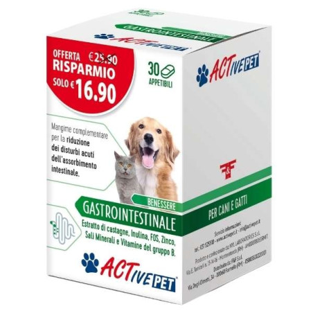 Felpharma - Active Pet Gastrointestinal 30 Tablets - 