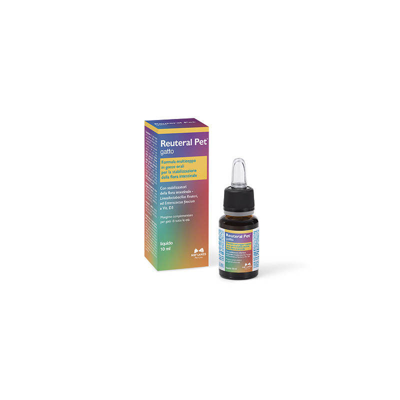 Nbf lanes Reuteral Pet Chat liquido da 10 ml. Nbf lanes Reuteral Pet Chat liquido da 10 ml.