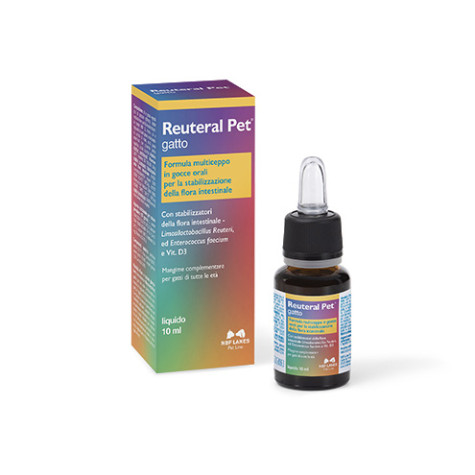 Nbf lanes Reuteral Pet Chat liquido da 10 ml.
