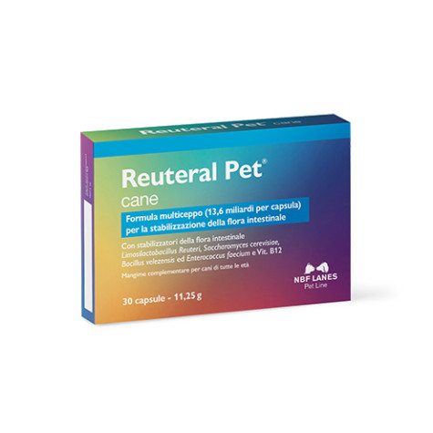 Nbf lanes Reuteral Pet Dog 30 capsules -