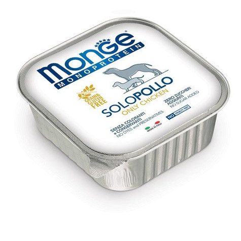 MONGE Natural Superpremium monoprotéique Solo poulet 150 g