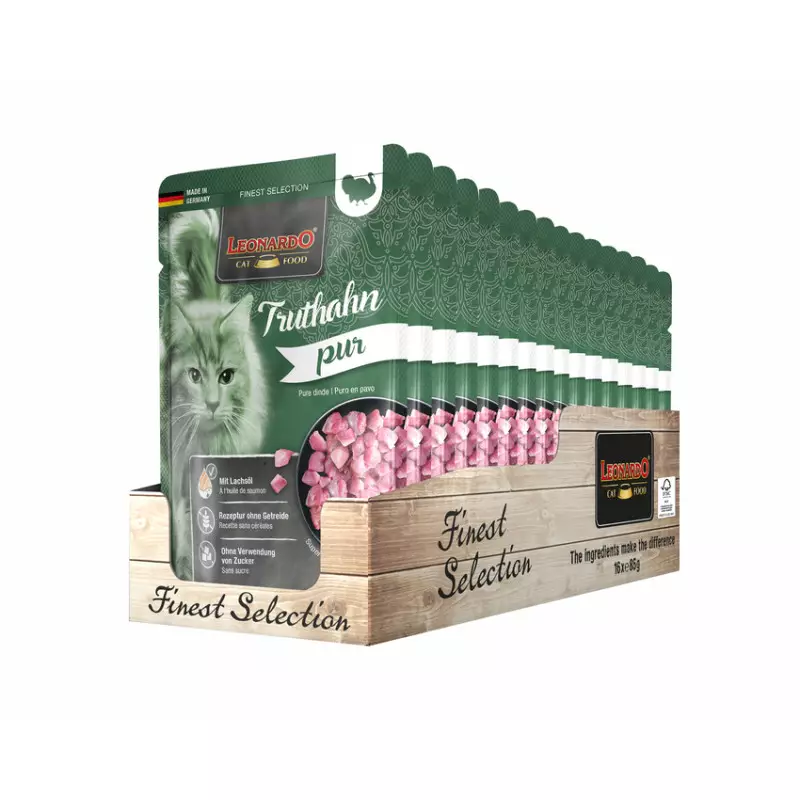 Leonardo reiner Truthahn 16x 85 gr. Leonardo reiner Truthahn 16x 85 gr.