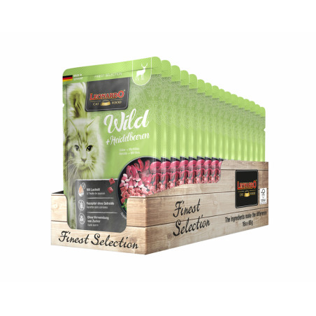 Leonardo Wild + Blaubeeren 85 gr. x 16 Bustine - 