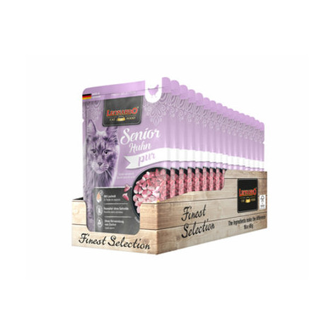LEONARDO busta Senior Pollo 85 gr. x 16 Bustine - 