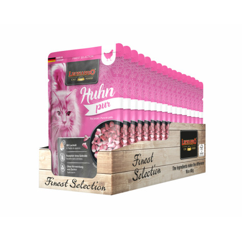 Leonardo Puro Poulet 85 g. x 16 Sachets