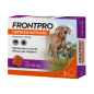 FRONTPRO 3 Comprimés MASTICABILI pour chiens 2550 kg (136MG )