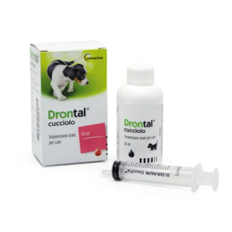 Drontal Puppy 50 ml. (anthelmitic) -